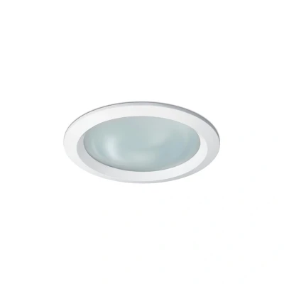 Image of Coral White Aluminium Rim c/w Frosted Glass Lens JCC