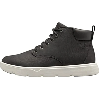 Image of Helly Hansen Men&#039;s Pinehurst Leather Boots Platform, Black, 9 UK
