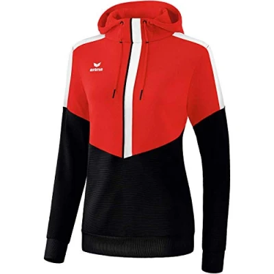 Image of Erima Squad Hoody Red/Black/White, 34