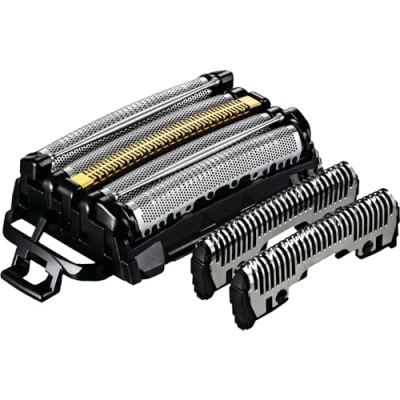 Image of Panasonic WES9040Y1361 Replacement Blades &amp; Shaving Foil for ES LV9U LV6U Electric Shaver Combo Pack, 5 Blade System, Advanced Japanese Stainless Steel, Waterproof
