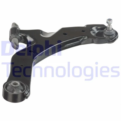 Image of 545012F000, 545012F001, 545012F501 Suspension Arm DELPHI TC3246 with ball joint Trailing Sheet Steel HYUNDAI: Coupe II