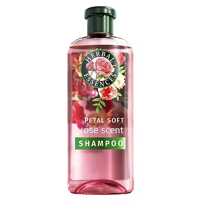 Image of Herbal Essences Rose Scent Petal Soft Shampoo 350ml to Nourish Dry Hair, Silicone Free