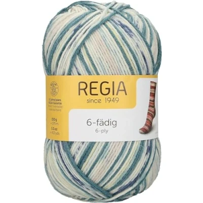 Image of Regia Schachenmayr 6 Thread Color, 150G frost color Handknitting Yarns