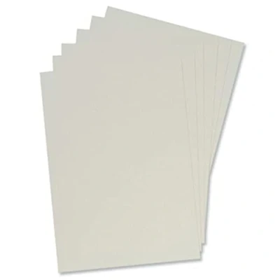 Image of 5 Star Office Binding Covers Leathergrain A4 Ivory (Pack 50x2)