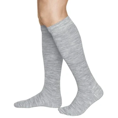 Image of vitsocks Men&#039;s 80% MERINO Wool Long Leg Knee High Winter Socks, Warm Breathable, light grey, 6 8
