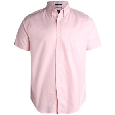 Image of Ben Sherman Men&#039;s Button Down Shirt Long Sleeve Regular Fit Casual Dress for Men (S XL), Size Medium, Light Pink
