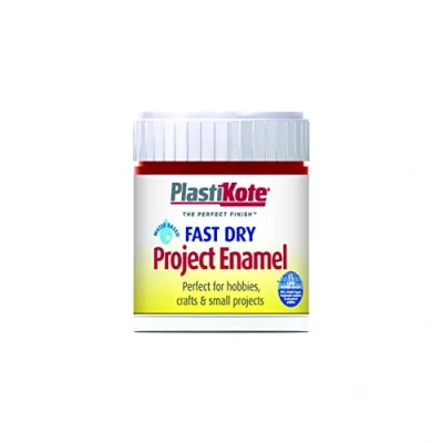 Image of Plastikote B25W 59 ml Enamel Paint Bottle Metallic Red