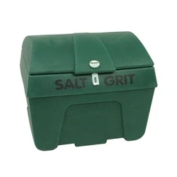 Image of Winter Salt/Grit Bin Lockable No Hopper 200 Litre Green 317059