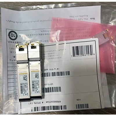 Image of SFP 10G T X 10GBASE RJ 45 100m SFP+ Transceiver for Cisco Switch