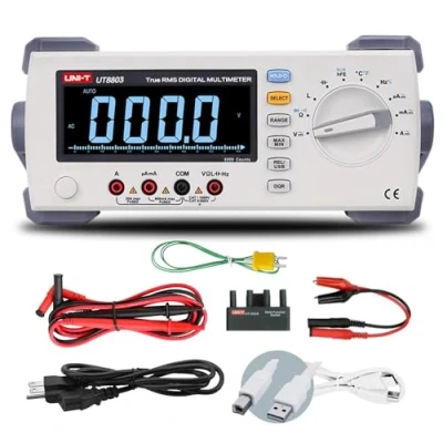 Image of UNI T UT8803E Digital Multimeter 200000 Counts 100kHz Frequency Response Reading Resolution 5K rdgs/s Fastest Test Rate (UT8803E)