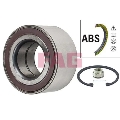 Image of 1603022, 9003000, 9003000WB Wheel bearing kit FAG 713 6449 70 Photo corresponds to scope of supply 78mm VAUXHALL: Mokka / X, Meriva Mk2