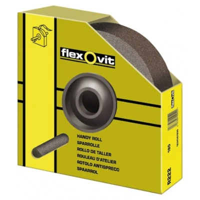 Image of Flexovit 25mm x 25m Emery Coils Grade 120