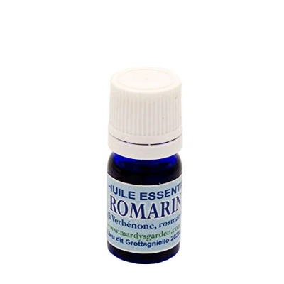 Image of Organic Verbenone Rosemary Essential Oil 5ml Rosmarinus Officinalis Verbenoniferum Made in Corsica 100% Pure &amp; Natural