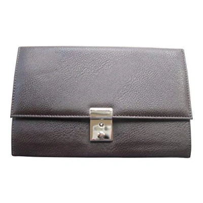 Image of Soft Grain PU Lockable Family Travel Wallet Organiser Dark Brown