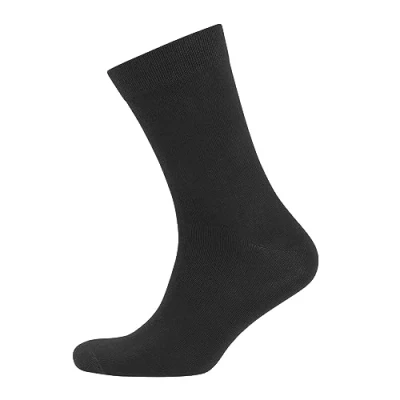 Image of Nur Der Men&#039;s Herren Ohne Gummi Socken 3er Socks, opaque, Black, 9 11 (Pack of 3)