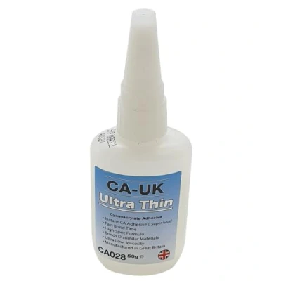 Image of CA UK Ultra Thin Cyanoacrylate Instant Adhesive, Wicking Bond, 50g