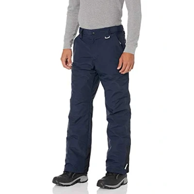 Image of Amazon Essentials Men&#039;s Water Resistant Insulated Snowboard Ski Snow Trousers, Navy, S