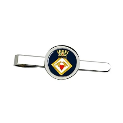 Image of Giftshop UK HMS Alacrity, Royal Navy Tie Clip