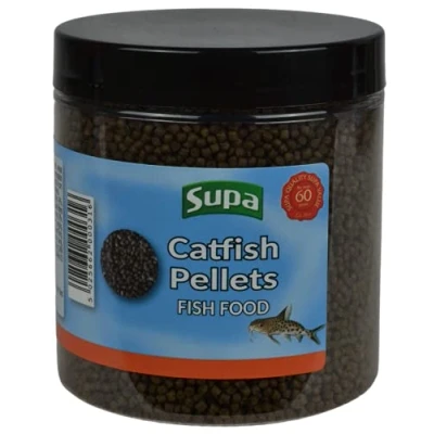 Image of Supa Catfish Pellets Fish Food 175 grams, Specially Formulated Nutritious Sinking Pellet Suitable for All Tropical and Coldwater Bottom Feeding