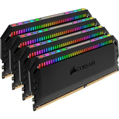 Image of Corsair Dominator Platinum RGB 64 GB (4x16GB) DDR4 3600MHz C18, Enthusiast LED Illuminated Memory Kit Black