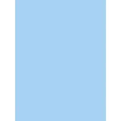 Image of Clairefontaine Ref 384527C Maildor Coloured Poster Paper (Pack of 25 Sheets ) 60 x 80cm in Size, 90gsm Suitable for Cutting, Writing &amp; Collaging Sky Blue