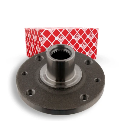 Image of 4020200Q0C, 4020200Q0H, 4020200Q0L, 4020200QAE wheel Hub FEBI BILSTEIN 32555 100mm without bearing Front Axle Left, Right