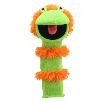 Image of The Puppet Company Sockettes Ginger Hand Puppet, Assorted Colours, 40 cm