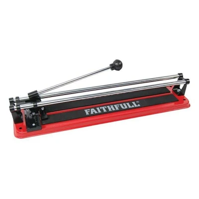 Image of Faithfull FAITLC300 Wall and Floor Tile Cutter 300mm (12in) square, 210mm diagonal, 10mm thick cutting capacity