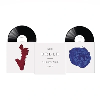 Image of New Order Substance 1987 Black vinyl Remastered Sealed 2023 UK 2 LP set FACT200