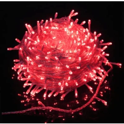 Image of HULIN Fairy Lights, LED String Lights USB Operated Christmas Light for Holiday Wedding Garden Party Xmas Halloween Decorations (10M 100 LED, Red)