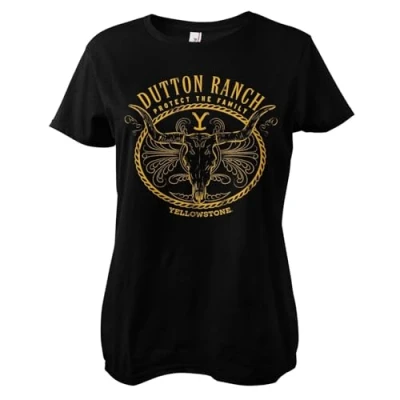 Image of Yellowstone Officially Licensed Protect The Family Women T Shirt (Black), XX Large