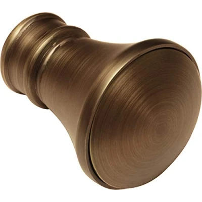 Image of Gardinia Curtain Rod Finials, Aluminum Bronze, Ø 25 mm, 30514