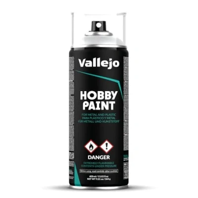 Image of Vallejo 028011 28011 AEROSOL Basic Primer IMPRIMAC, Grey, 66.67 ml (Paquete de 6)