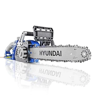 Image of Hyundai Lightweight 14&quot; Electric Chainsaw 1600W / 230V, 4m Power Cable Wood Saw with 3 Year Warranty