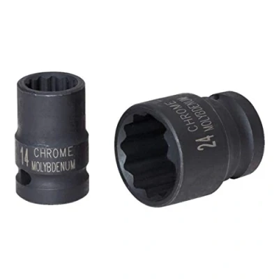 Image of KS TOOLS 515.0904 1/2&quot; Bi hex impact socket, 9/16