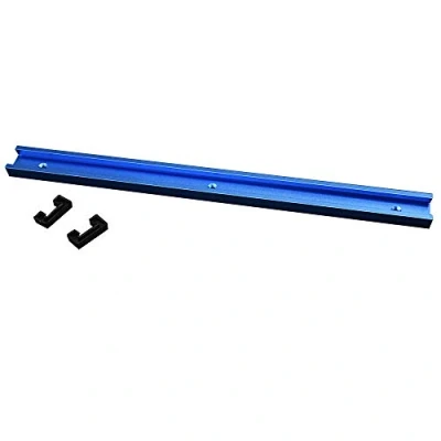 Image of Laecabv 30 Type 600mm T Track Slot Miter Track, Aluminum Alloy Jig Fixture for Table Saw Router Woodworking Tool
