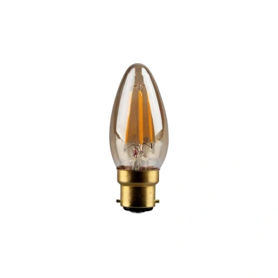 Image of Vintage LED Filament Candle Lamps 4.2W B22 Kosnic