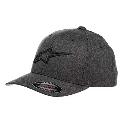 Image of Alpinestars, Ageless Curve Hat, Baseball Cap, Charcoal/Heather, 23X, Unisex Adult, One Size