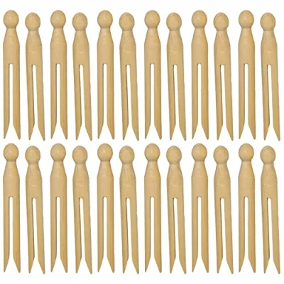 Image of SupaHome Wooden Dolly Pegs Pack of 24