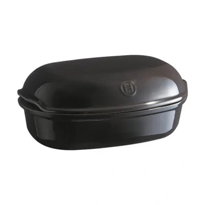 Image of Emile Henry Bread Baking Dish Fusain 31 x 23 cm / 5 Liters