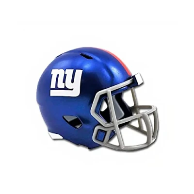 Image of New York Giants NFL Riddell Speed Pocket PRO Micro/Pocket Size/Mini Football Helmet