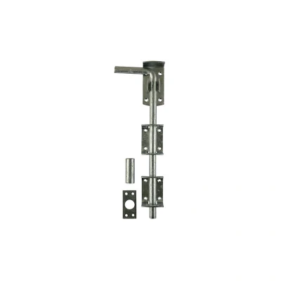 Image of 2x TIMCO Garage Drop Down Bolt Hot Dipped Galvanised DDB12GP