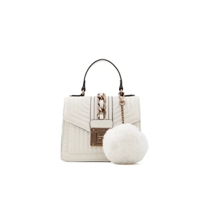 Image of ALDO Women&#039;s Minijerilini Top Handle, Bone Colour, Small