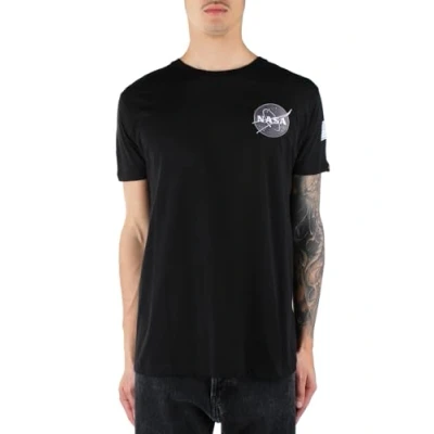 Image of Alpha Industries Men&#039;s Space Shuttle T Shirt, Black, L