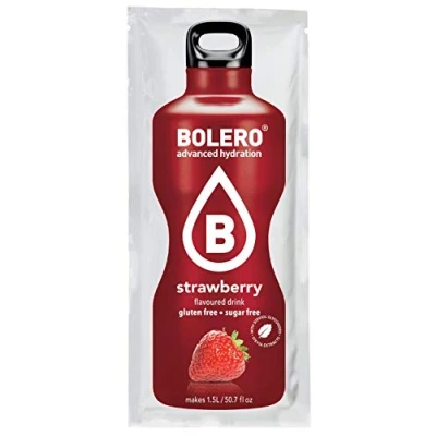 Image of Bolero Essential Hydration Sugar Free Fruit Drink Strawberry 12 Sachets