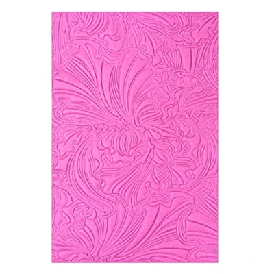 Image of Sizzix 3 D Textured Impressions Embossing Folder Abstract Flowers, 665598, One Size