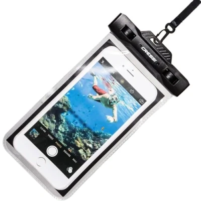 Image of Cressi Unisex Adult Universal Waterproof Phone/Smartphone Case Black, Uni