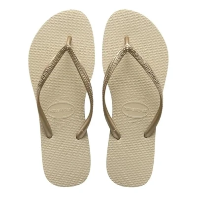 Image of Havaianas Women Slim, Sand Grey/Light Golden, 2