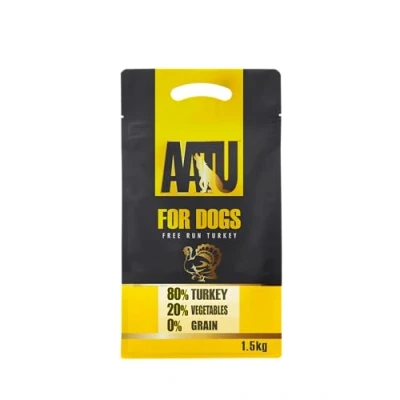 Image of AATU 80/20 Complete Dry Dog Food, Turkey 1.5kg Food Alternative to Raw Feeding, High Protein. No Nasties, Fillers.