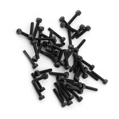 Image of 50 Pcs M3 x 16mm Hex Socket Cap Screws Bolts, Button Head Screw Bolts Furniture Countersunk Connector